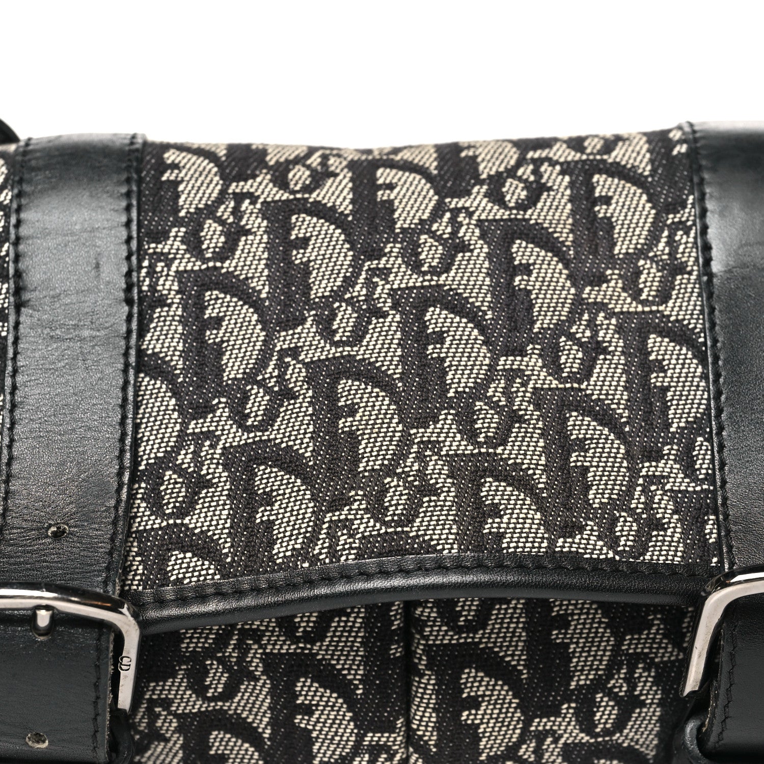 Christian Dior Monogram Messenger Black