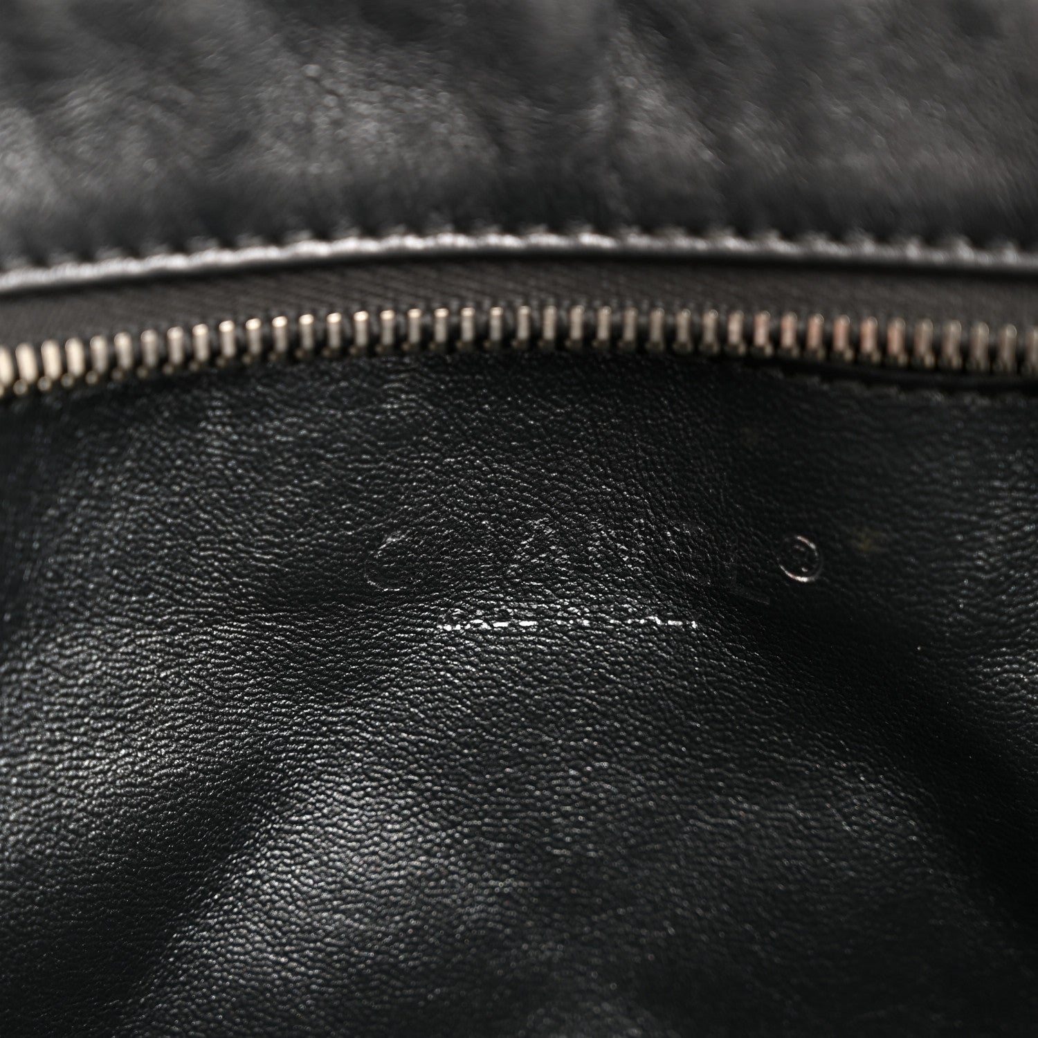 Chanel Metallic Aged Calfskin Quilted Large Reissue Camera Case Silver