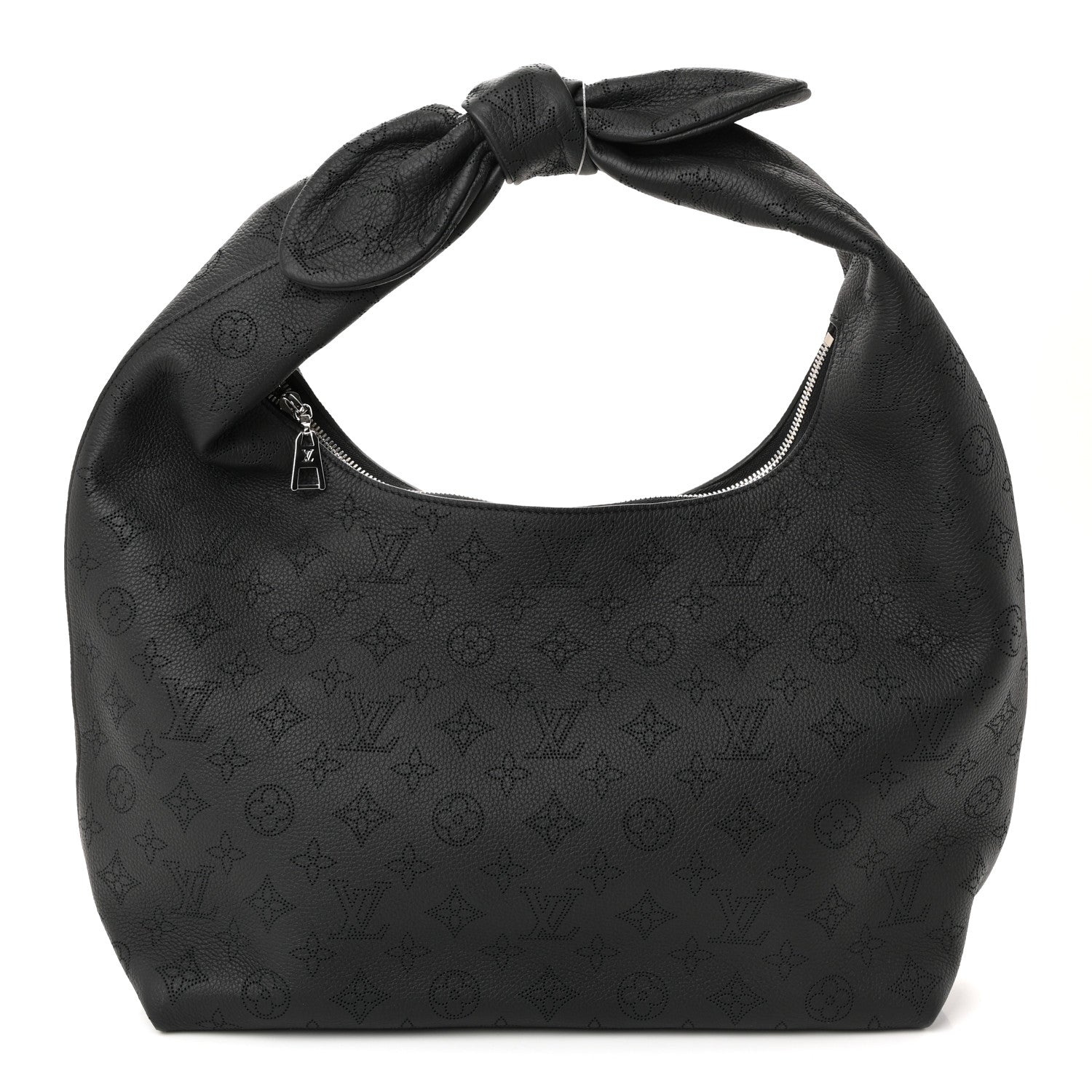 Louis Vuitton Mahina Why Knot MM Black