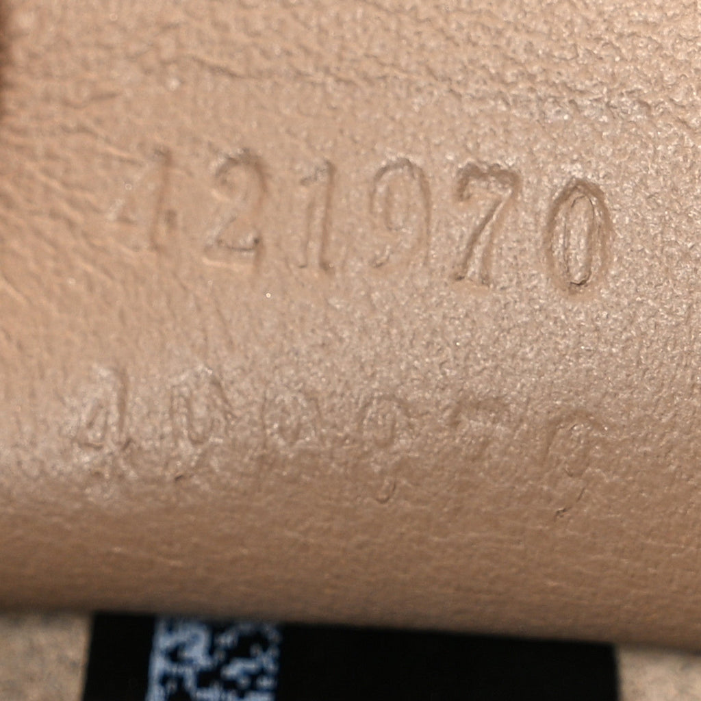 Gucci GG Supreme Monogram Mini Dionysus Shoulder Bag Taupe