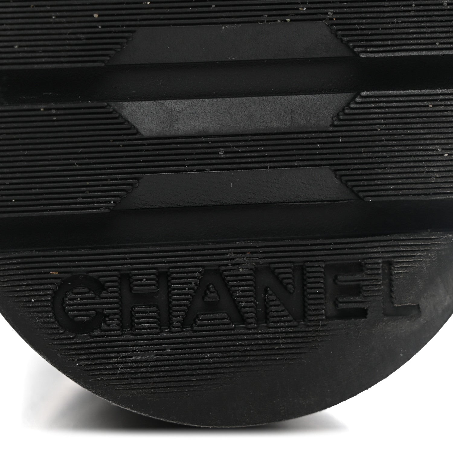 Chanel Shiny Goatskin Calfskin Quilted Lace Up Combat Boots 37 Black
