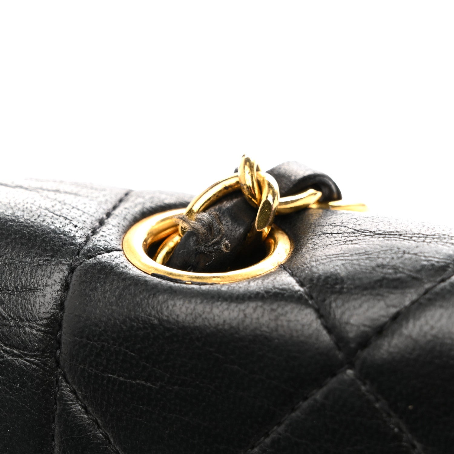 Chanel Lambskin Quilted Medium Single Flap Black