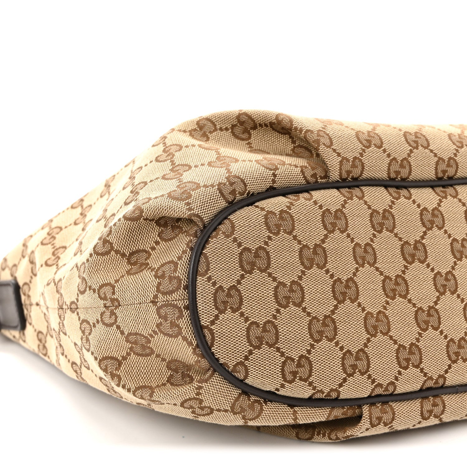 Gucci Monogram Messenger Bag Dark Brown