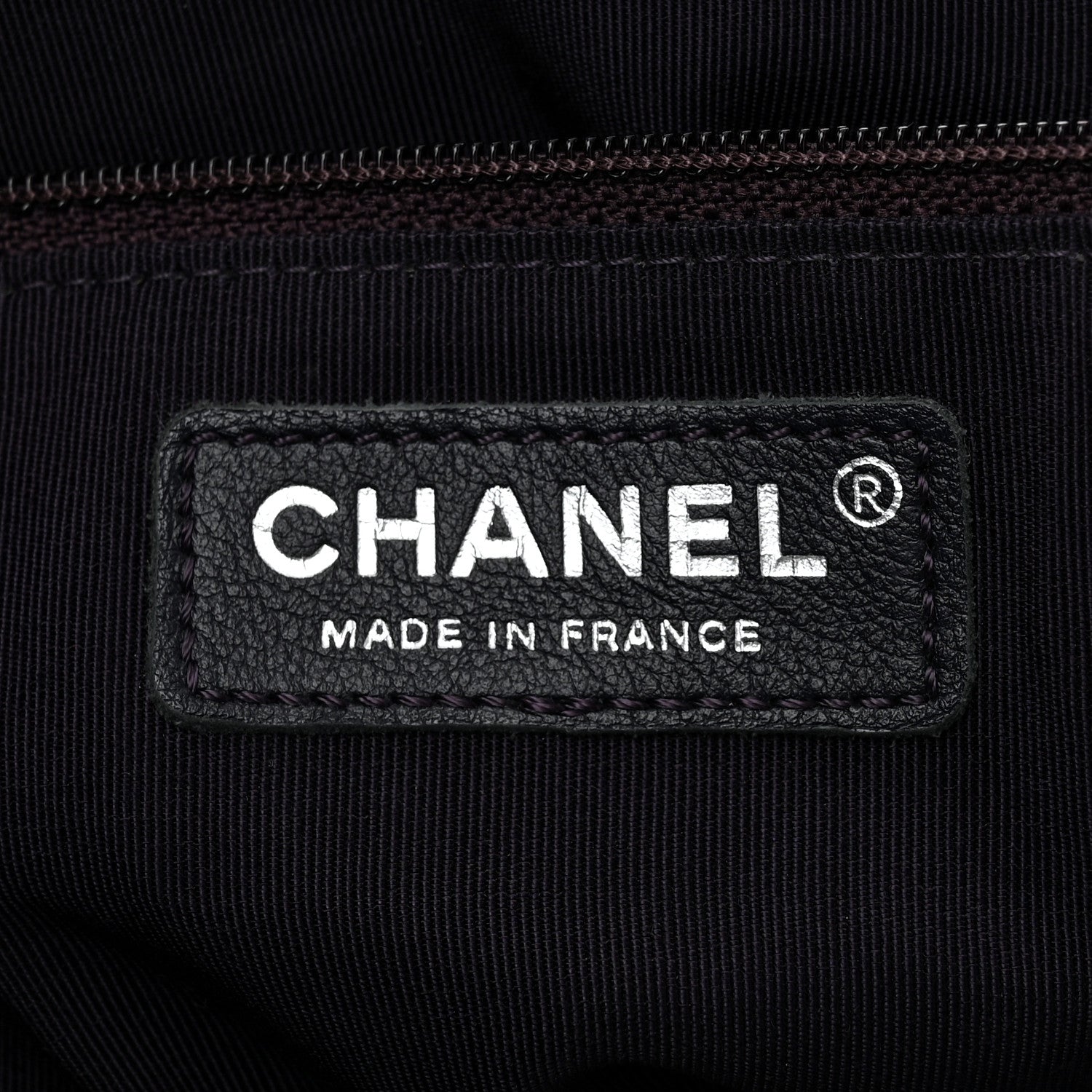Chanel Calfskin Quilted Timeless Tote Dark Navy