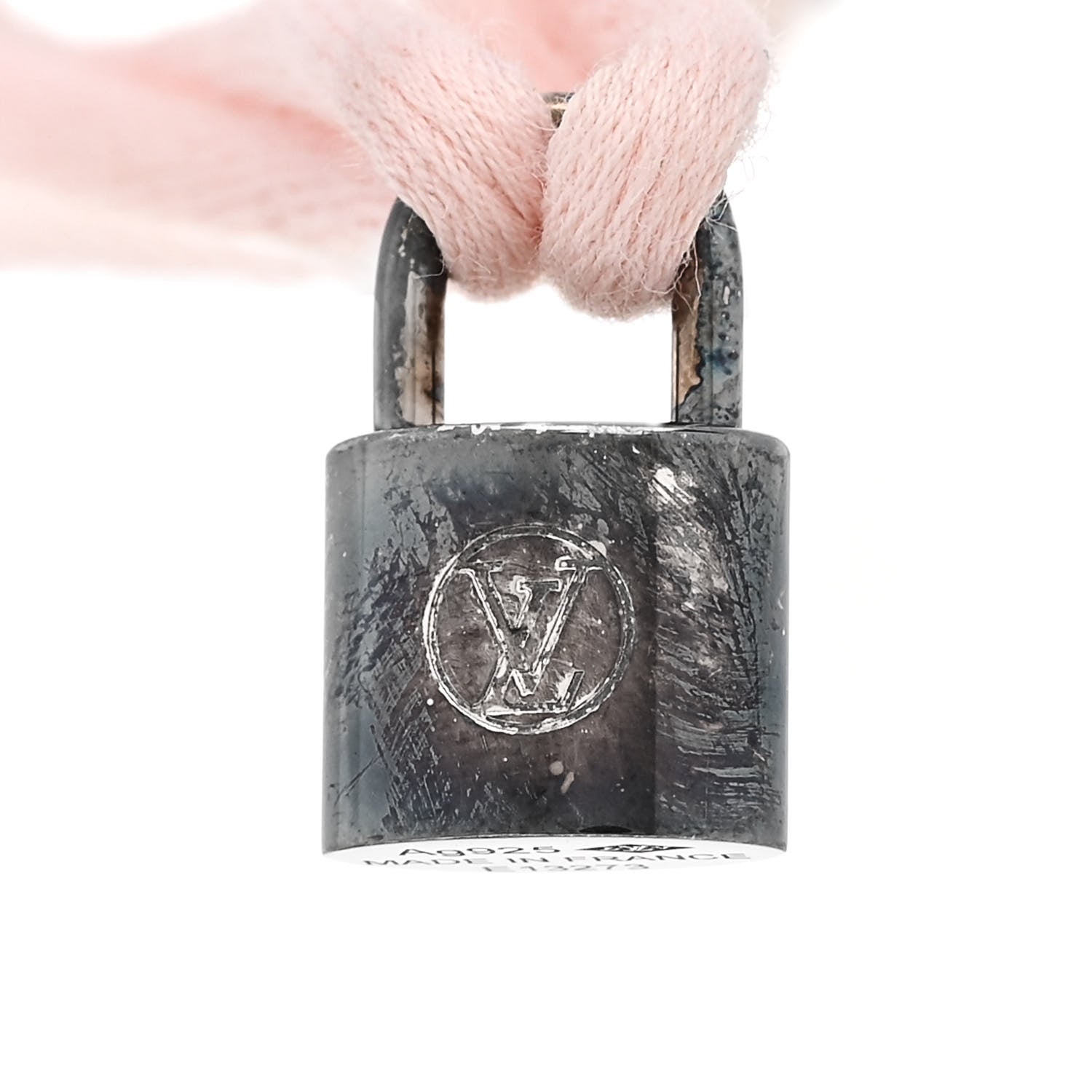 Louis Vuitton X UNICEF Sterling Silver Lockit Bracelet Light Pink