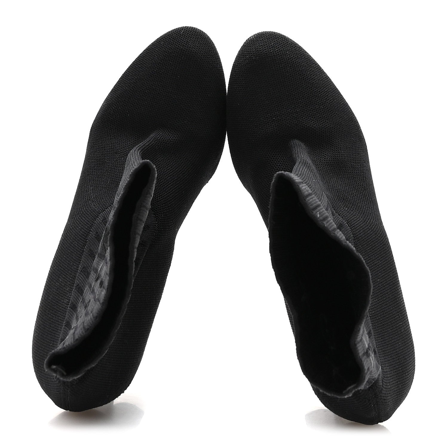Louis Vuitton Monogram Stretch Fabric Silhouette Ankle Boots 39 Black