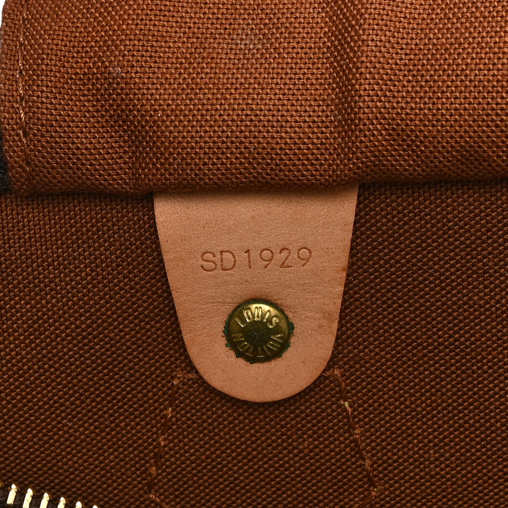 Louis Vuitton Monogram Speedy 35