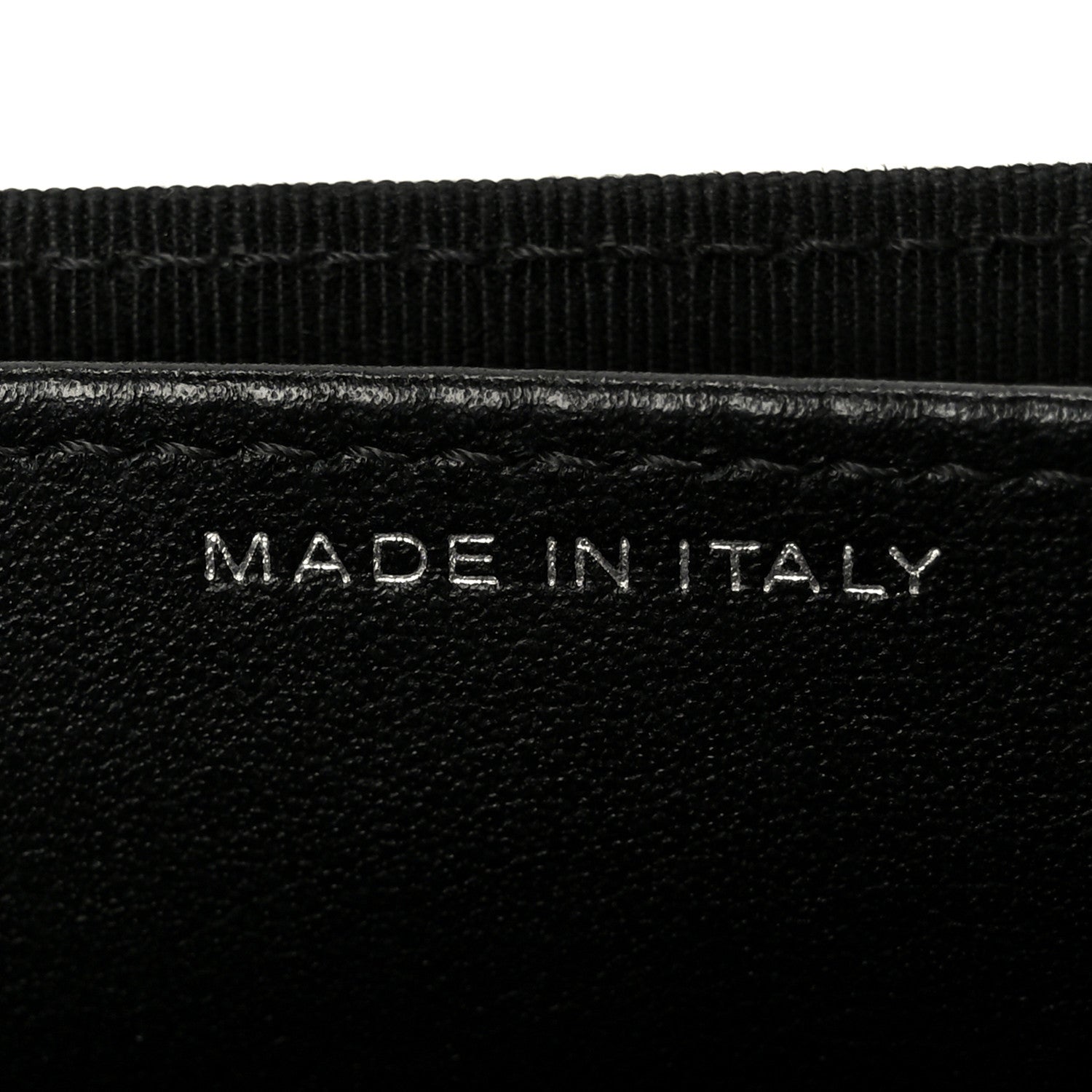 Aged Calfskin Quilted Reissue Flap Card Holder Wallet So Black