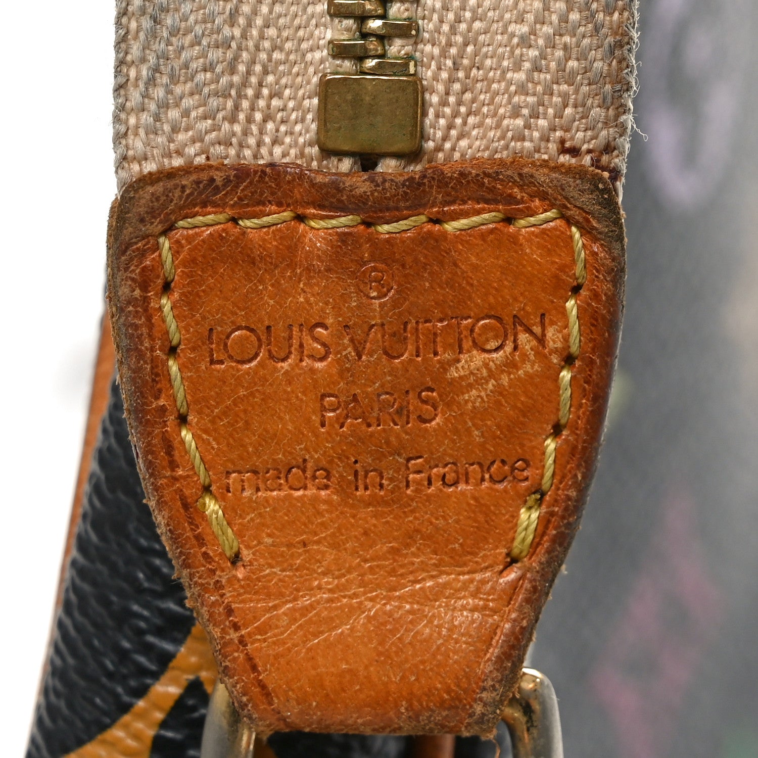 Louis Vuitton Monogram Multicolor Pochette Accessories Black