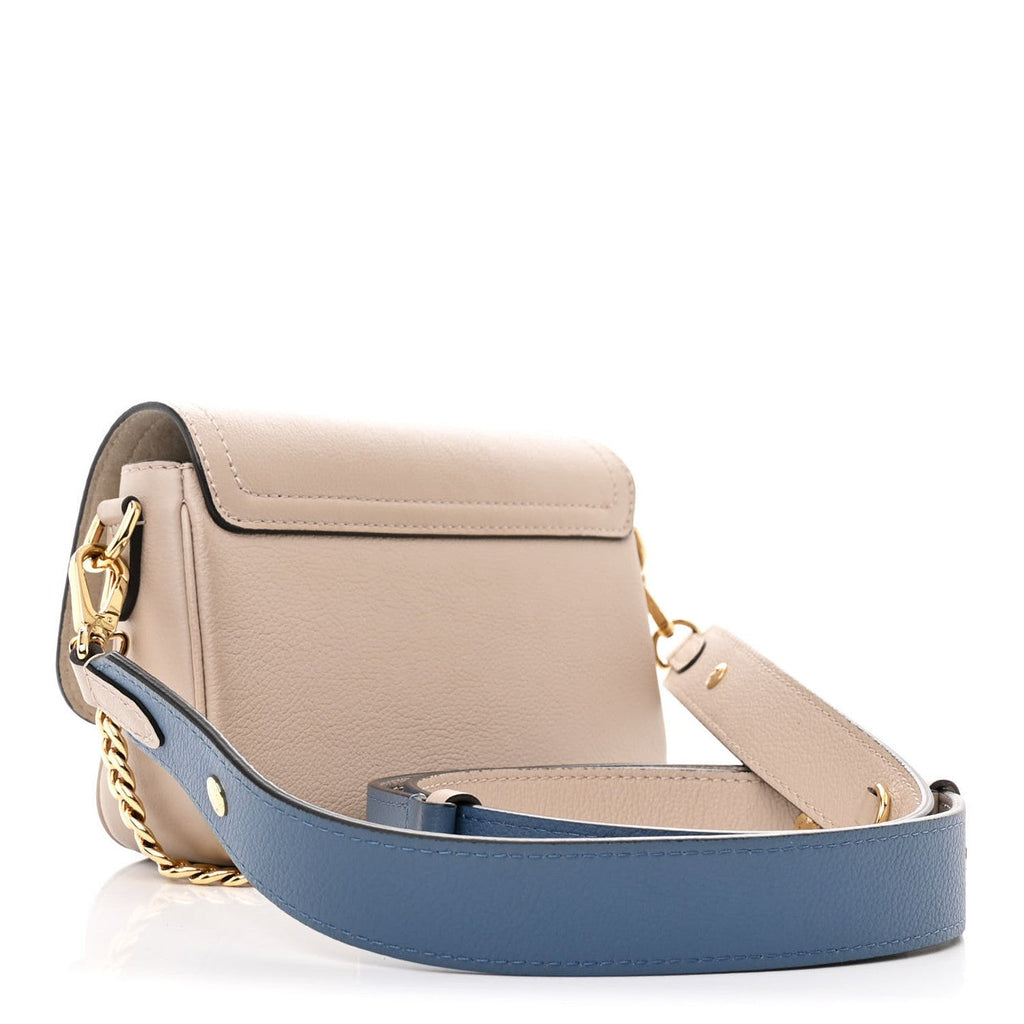 Louis Vuitton Grained Calfskin Lockme Tender Greige