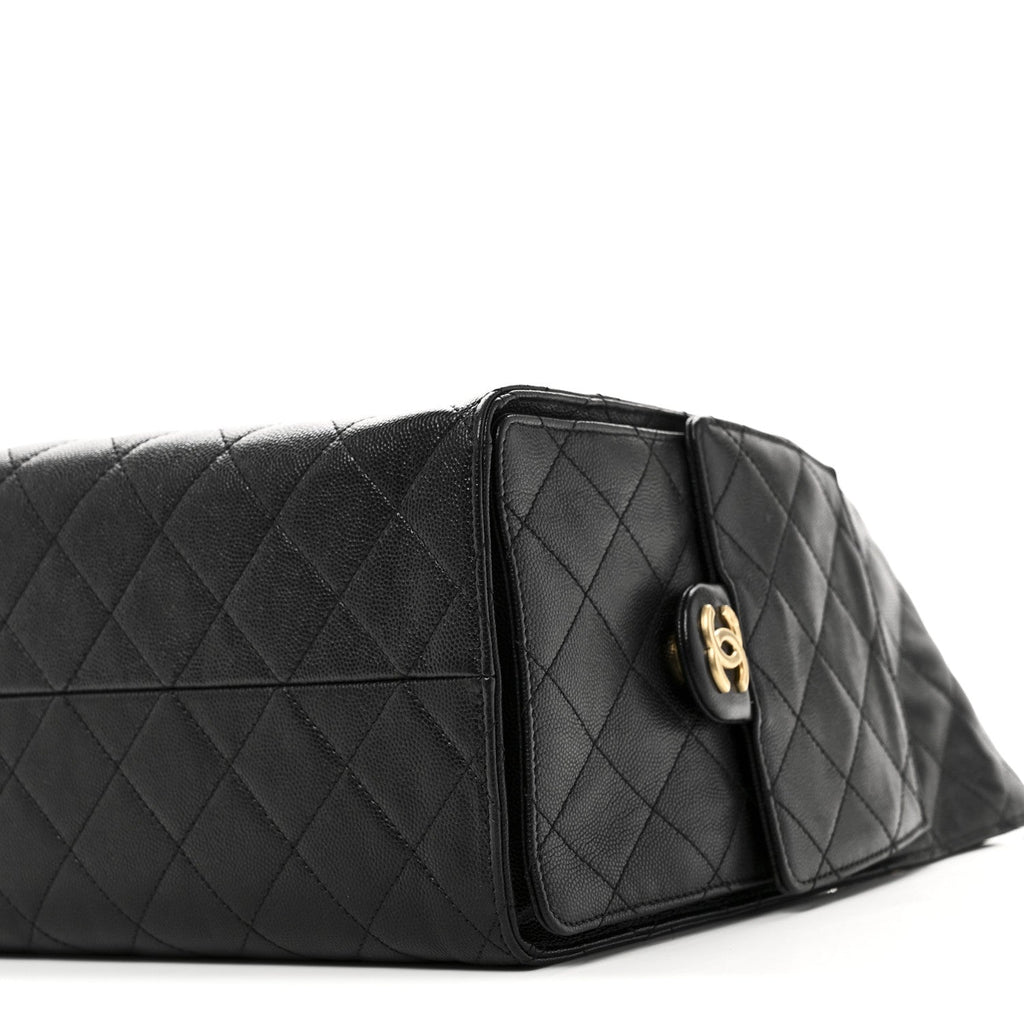 Chanel Caviar Quilted Medium Chanel 25 Handbag Black