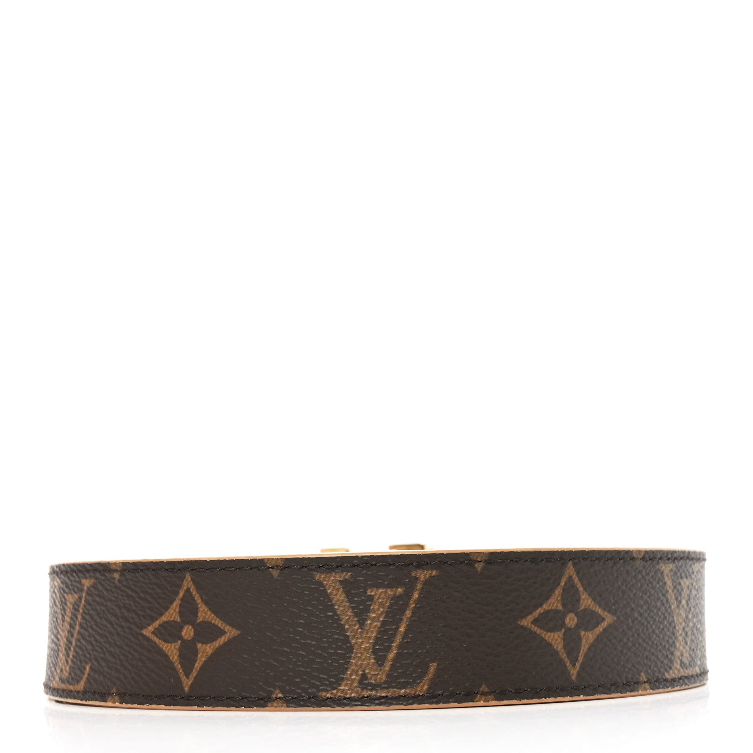 Louis Vuitton Monogram Calfskin 30mm LV Initiales Reversible Belt 80 32 Arizona