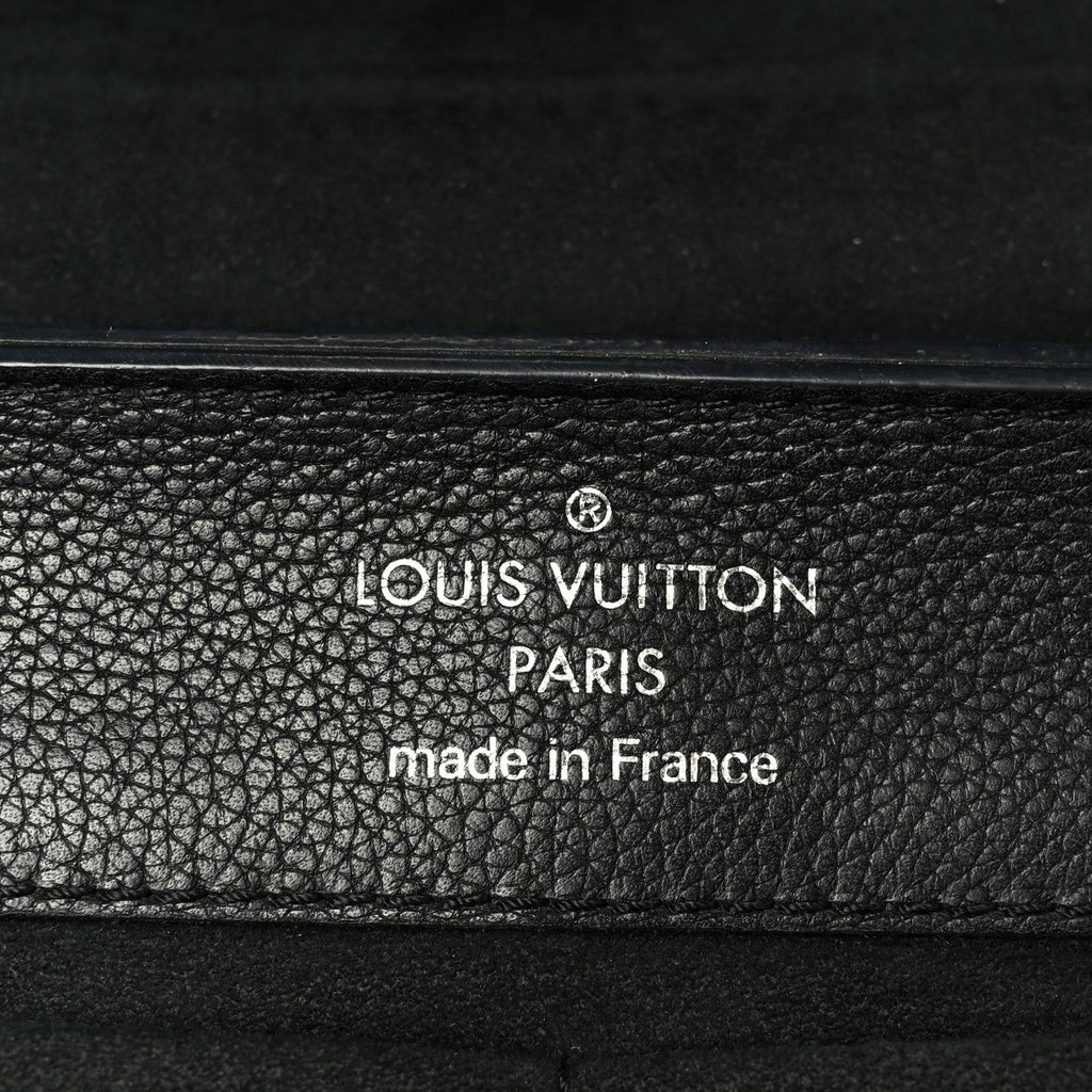 Louis Vuitton Soft Calfskin My Lockme Top Handle Black