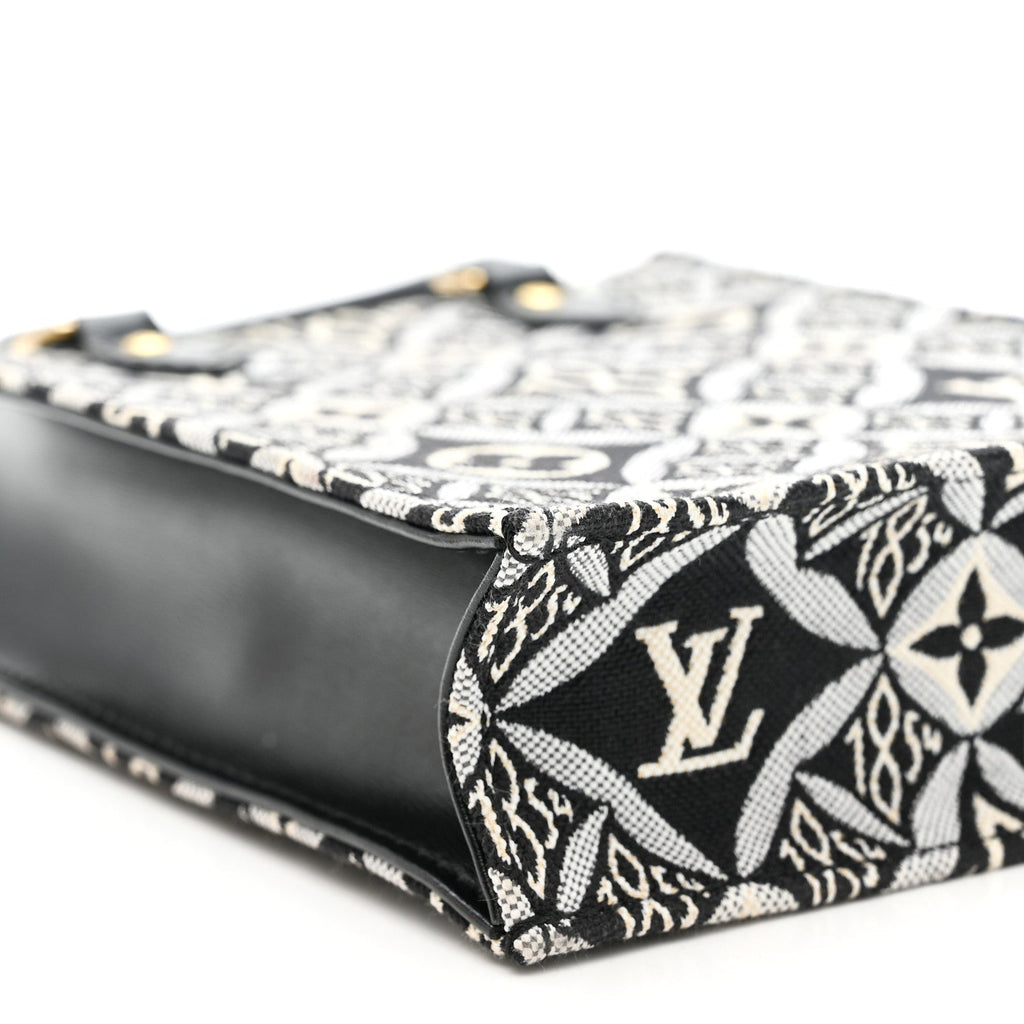 Louis Vuitton Jacquard Since 1854 Petit Sac Plat Grey