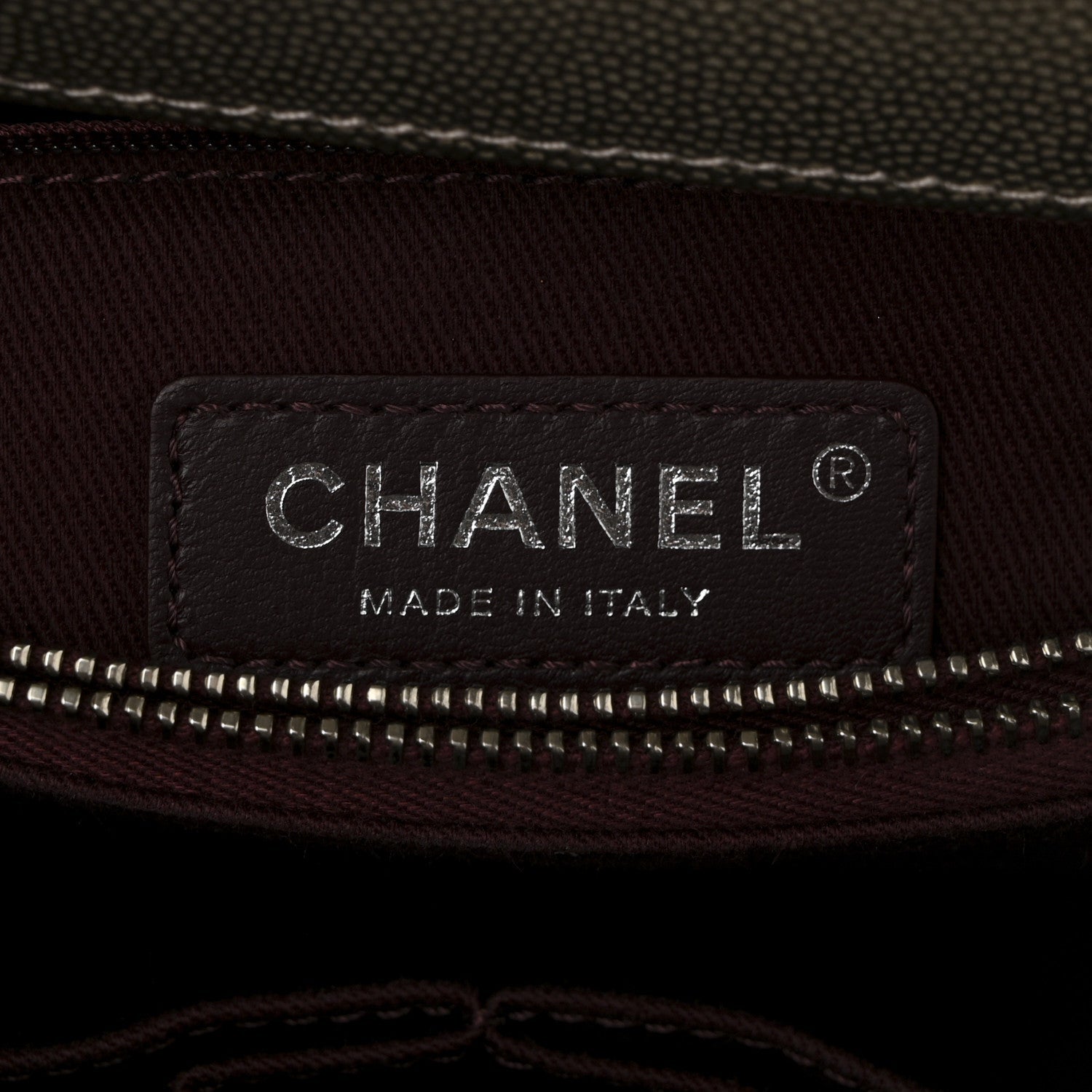 Chanel Metallic Caviar Chevron Quilted Small Coco Handle Flap Light Gold