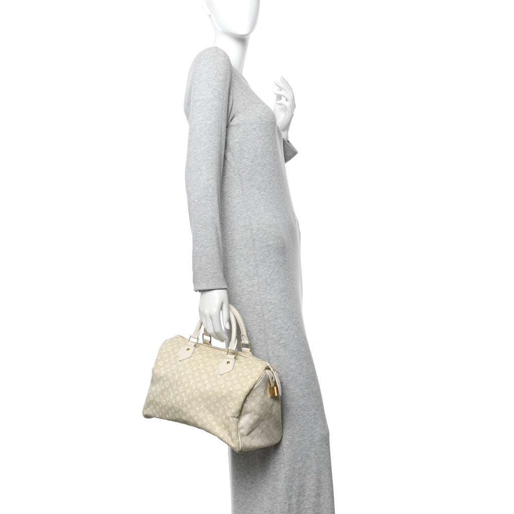 Louis Vuitton Mini Lin Speedy 30 Dune