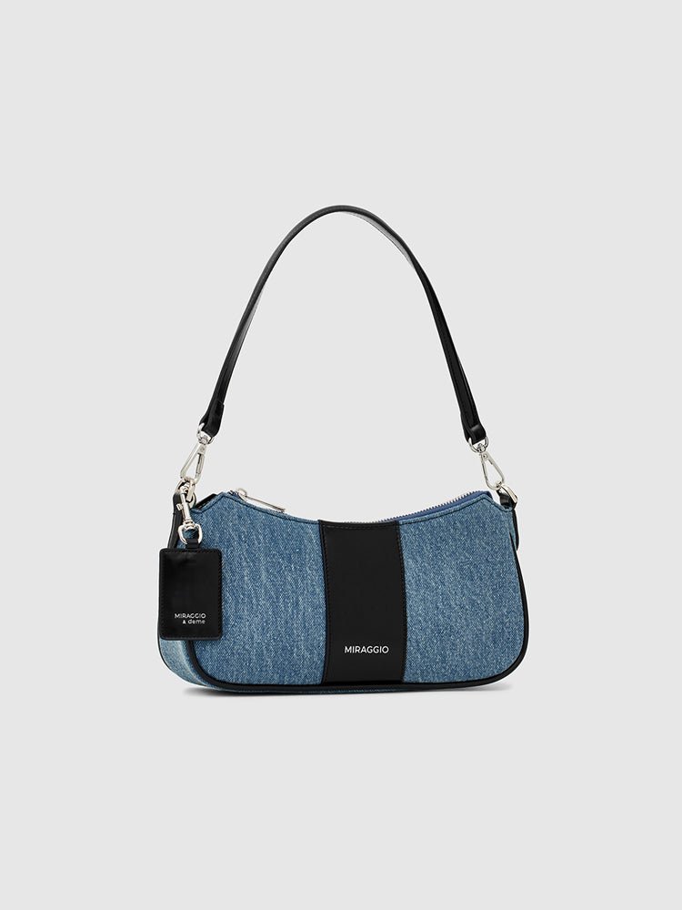 Bella Denim Shoulder Bag