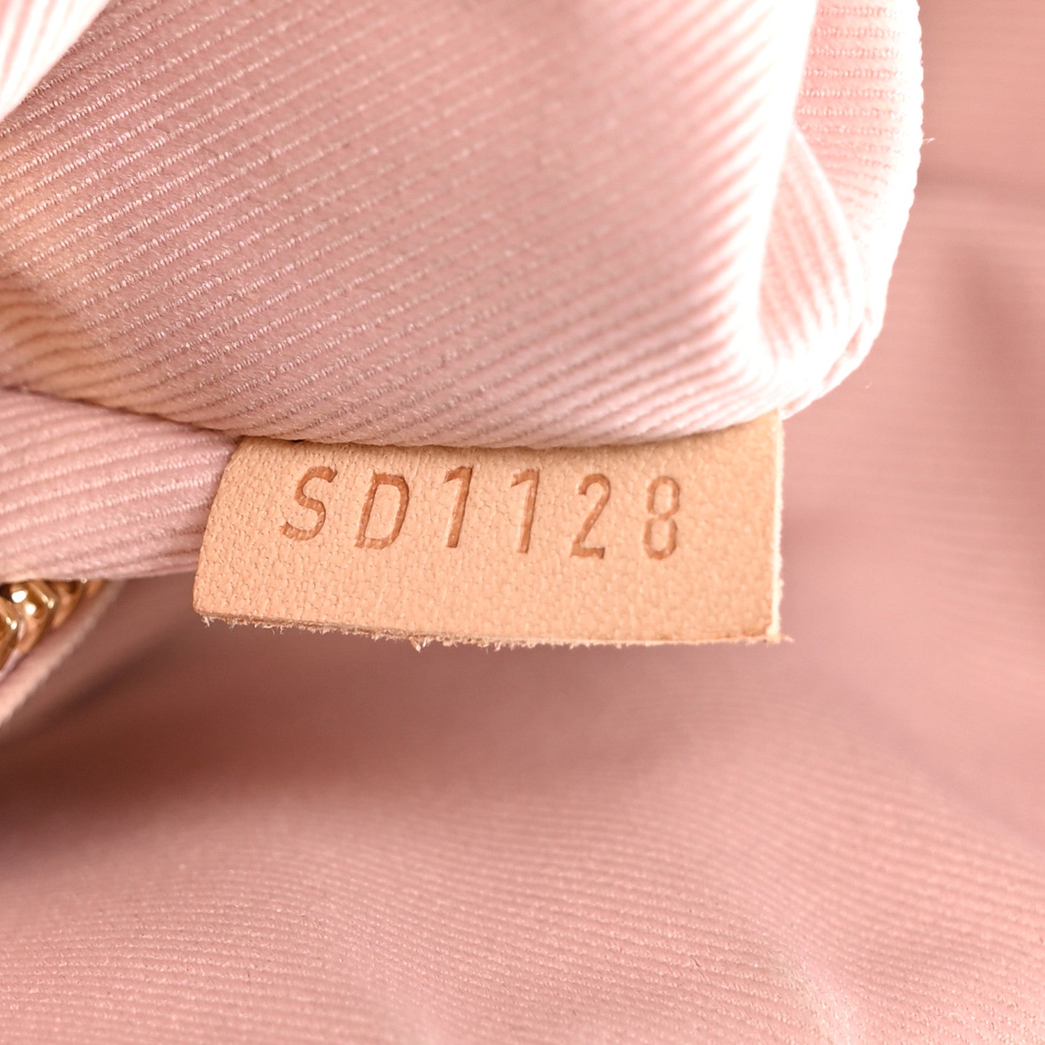 Louis Vuitton Damier Azur Graceful MM Rose Ballerine