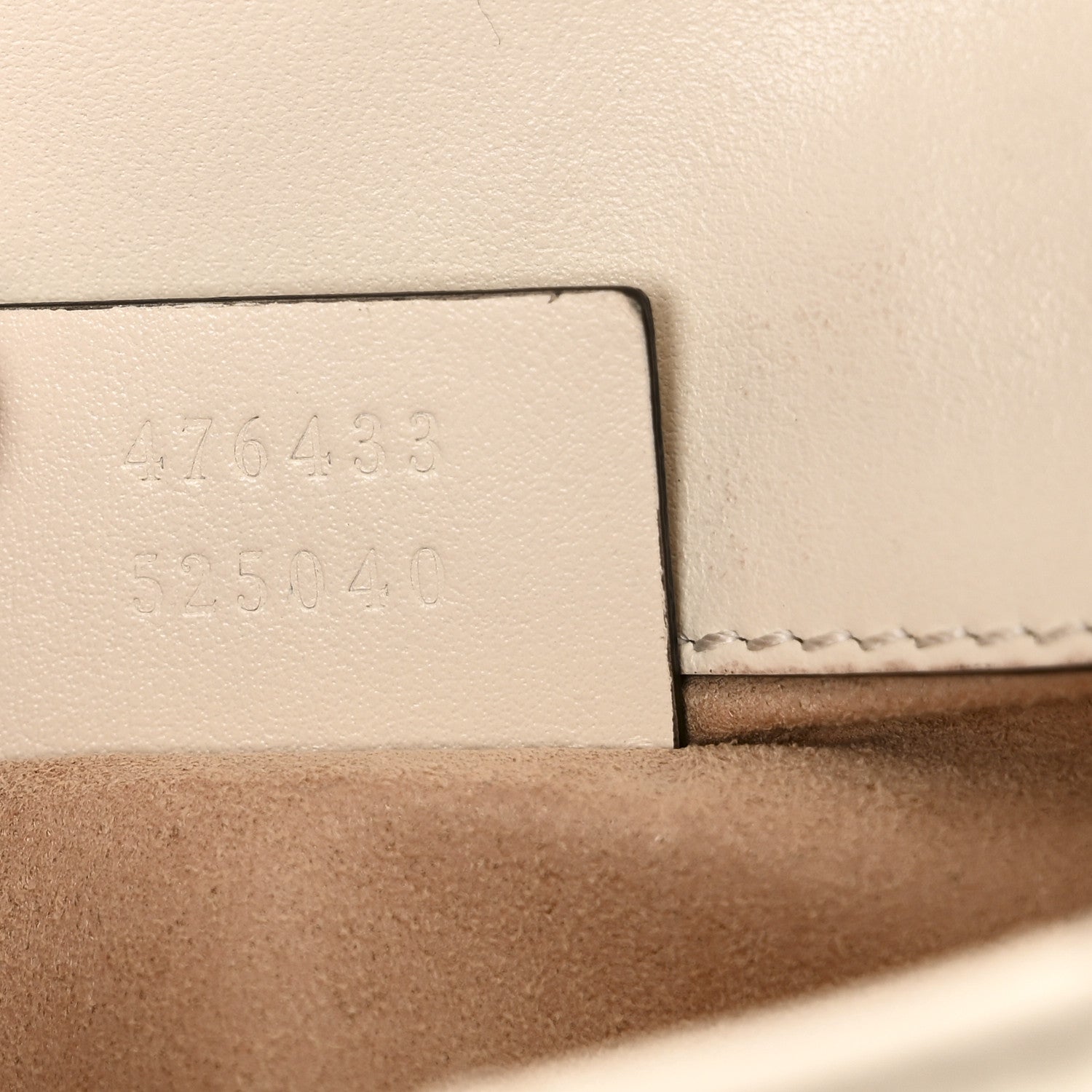 Gucci Calfskin Matelasse Super Mini GG Marmont Shoulder Bag White