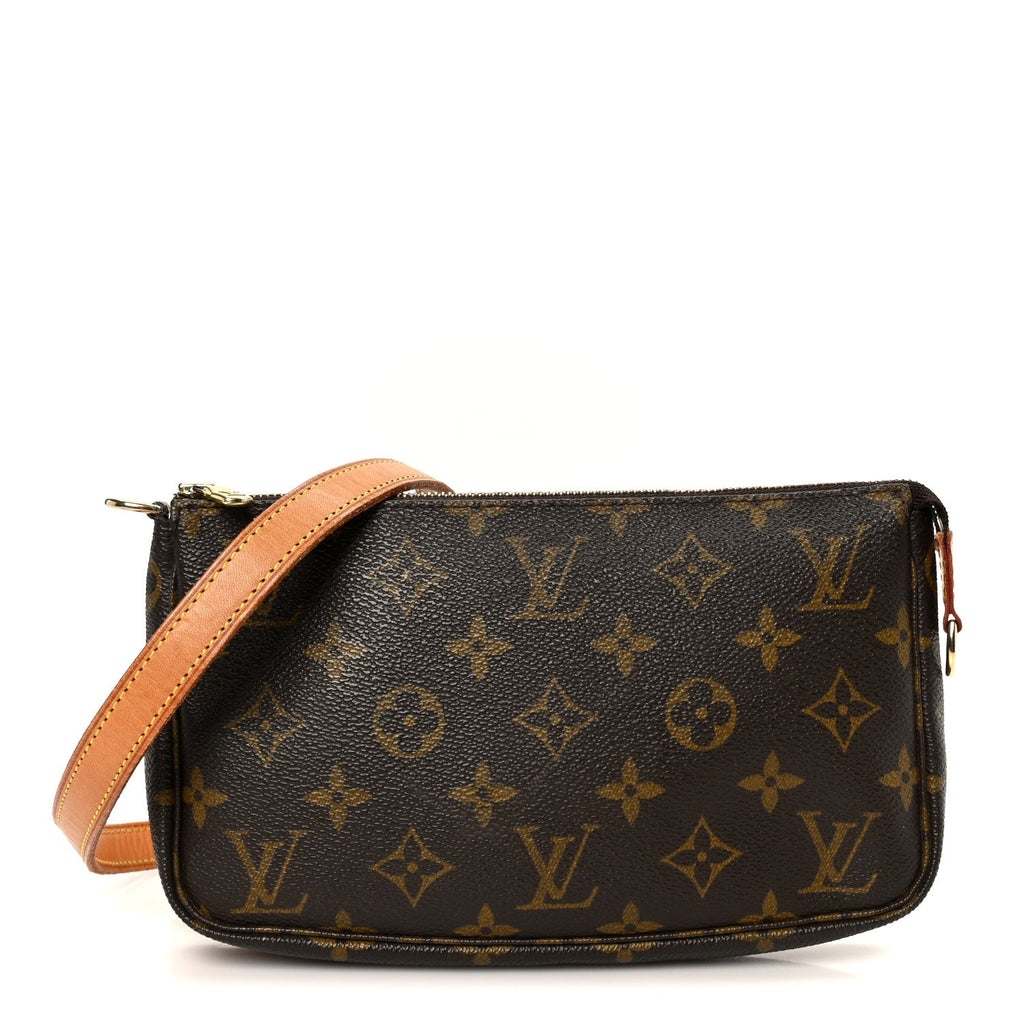 Louis Vuitton Monogram Accessories Pochette Long Strap