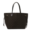 Louis Vuitton Monogram Idylle Neverfull MM Fusain
