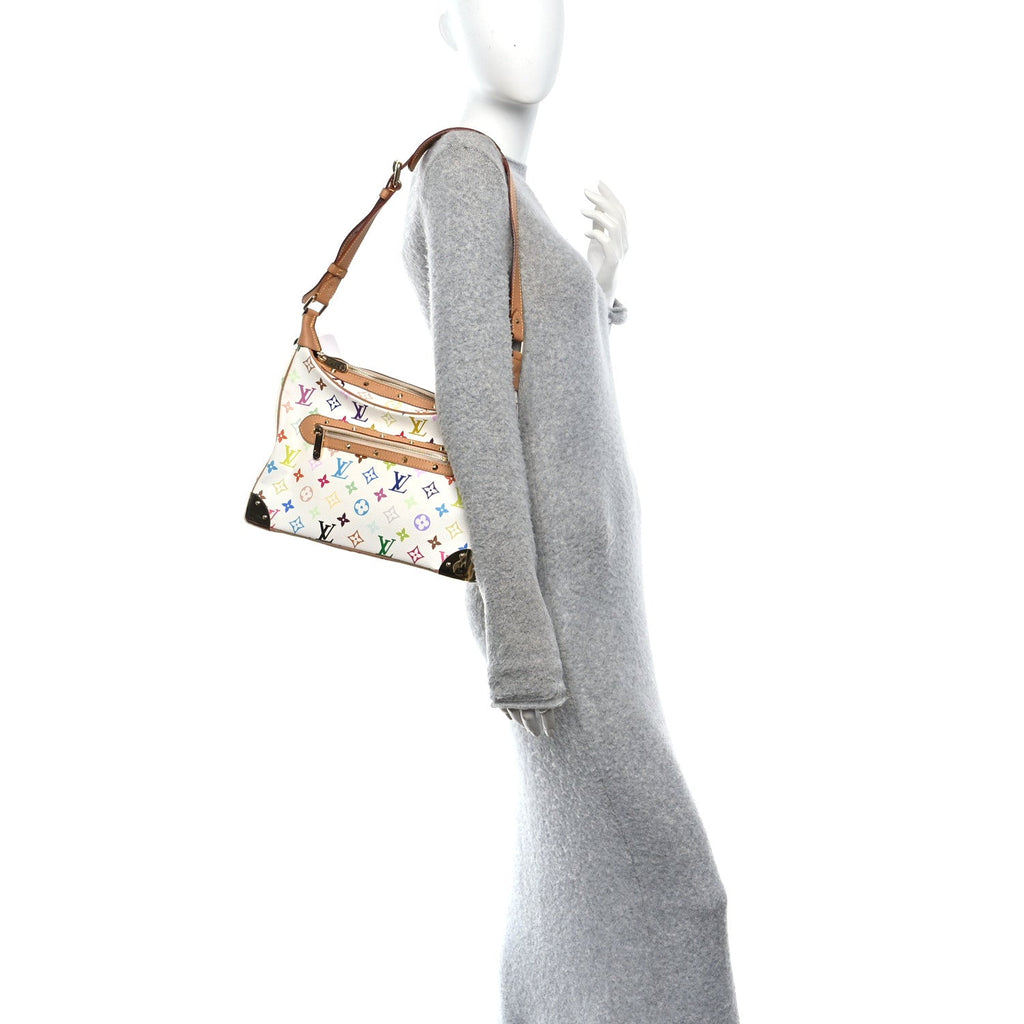 Louis Vuitton Monogram Multicolor Boulogne White