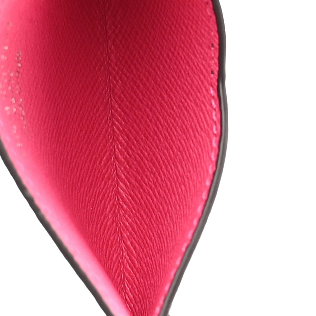 Louis Vuitton Monogram LV Colormania Kirigami Card Holder Pondichery Pink