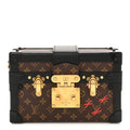 Louis Vuitton Monogram Petite Malle Black