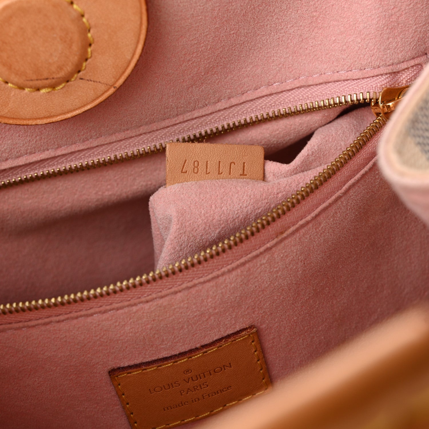Louis Vuitton Damier Azur Propriano Rose Ballerine