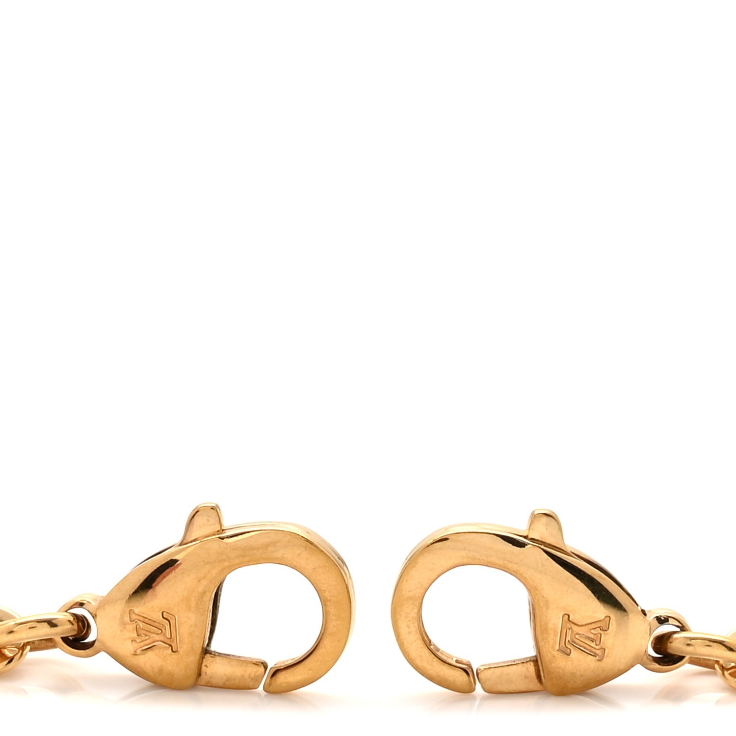 Louis Vuitton Felicie Chain Long Shoulder Strap Gold