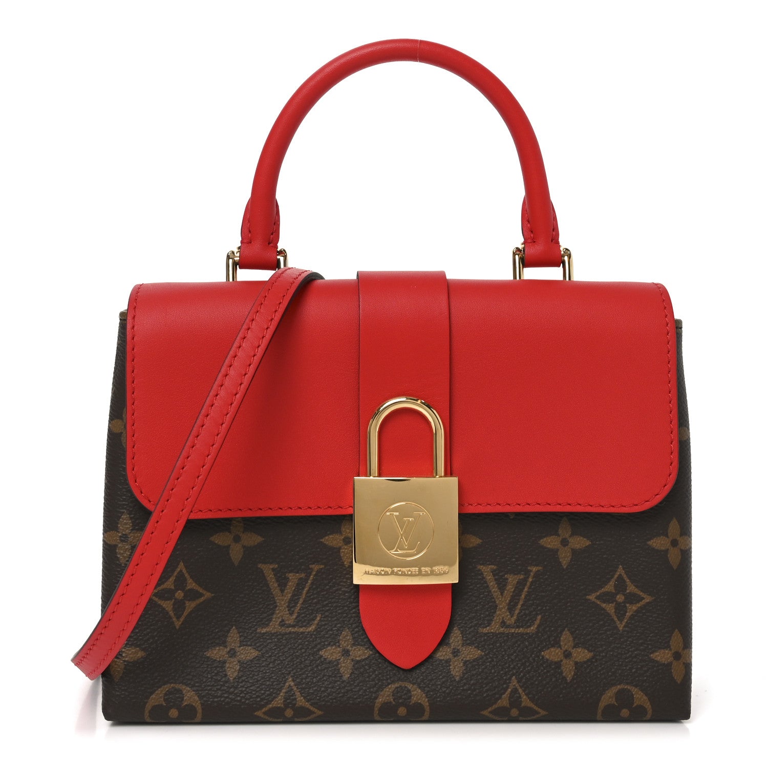 Louis Vuitton Monogram Locky BB Coquelicot