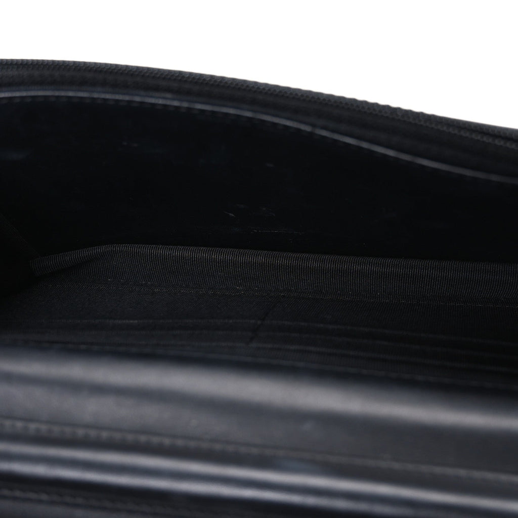 Chanel Glazed Aged Calfskin Reissue Wallet On Chain WOC So Black