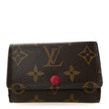 Louis Vuitton Monogram 6 Key Multicles Holder Fuchsia