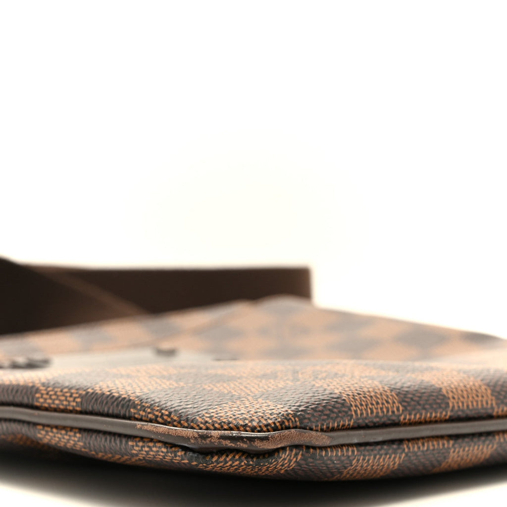 Louis Vuitton Damier Ebene Brooklyn Flat Pochette