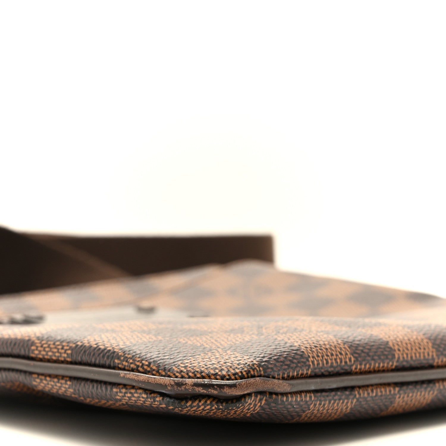 Louis Vuitton Damier Ebene Brooklyn Flat Pochette