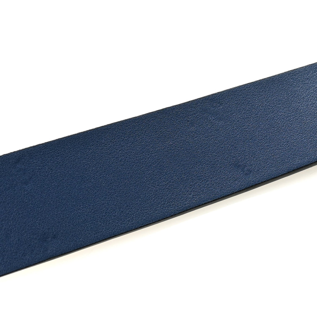 Calfskin CC Reversible Belt 85 34 Navy