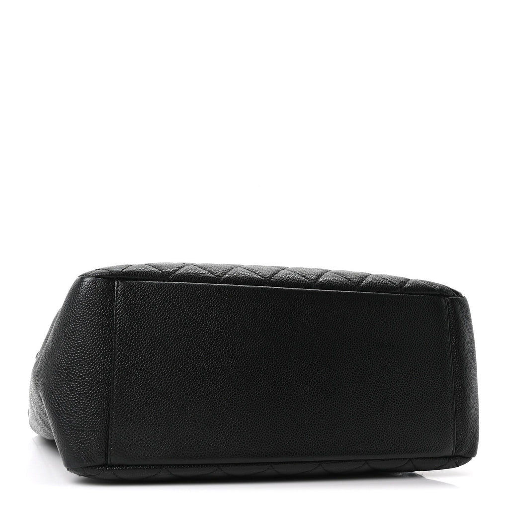 Chanel Caviar Quilted Grand Shopping Tote GST Black