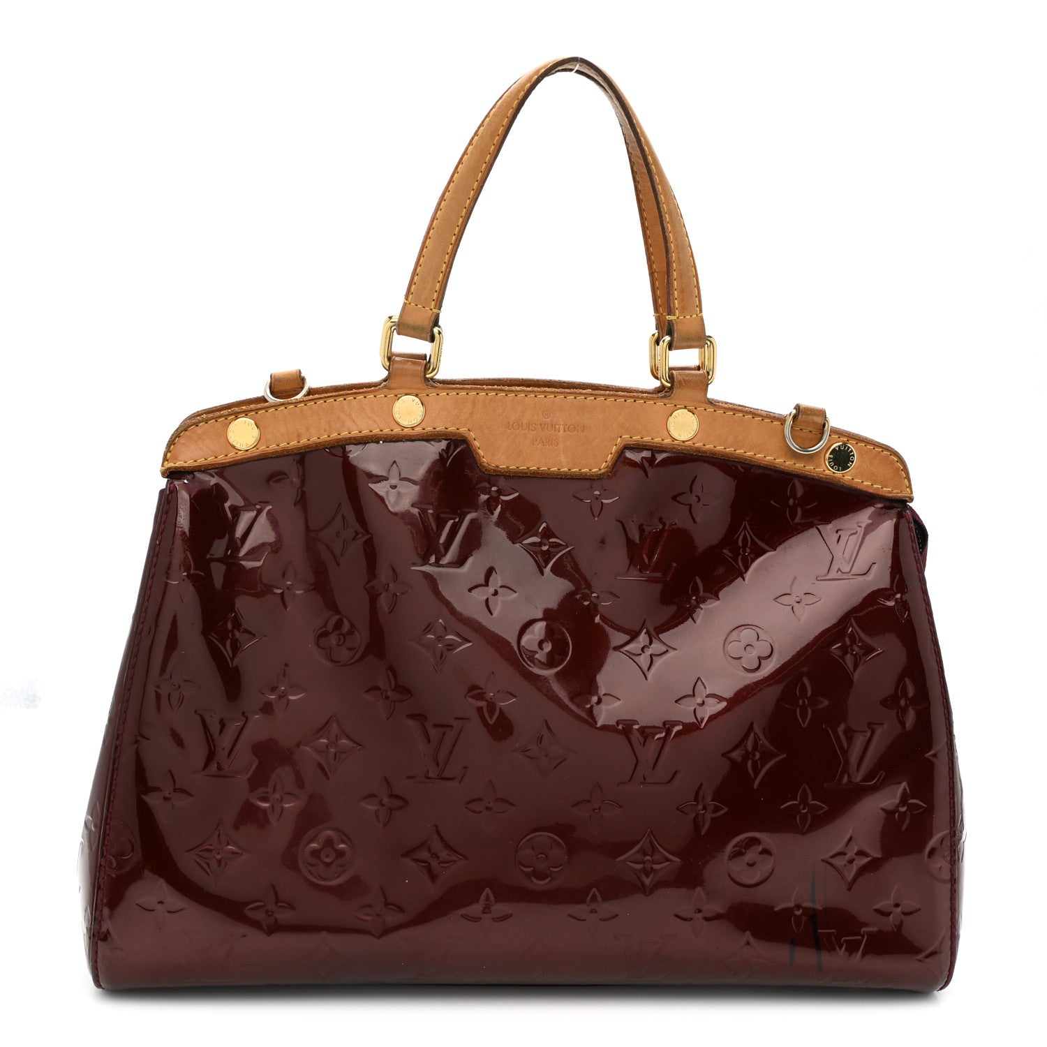 Louis Vuitton Vernis Brea MM Rouge Fauviste