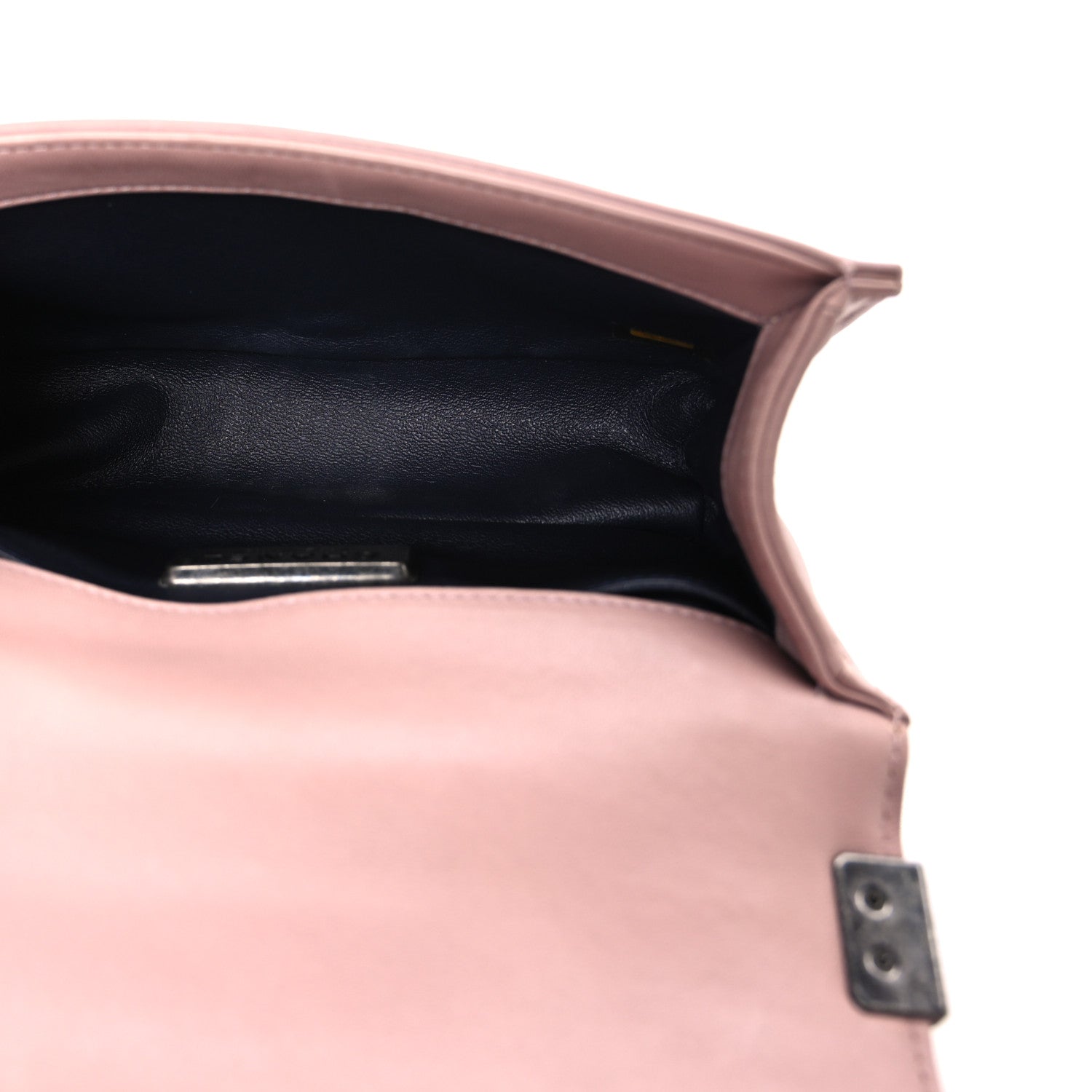 Chanel Fur Calfskin Small Boy Flap Pink