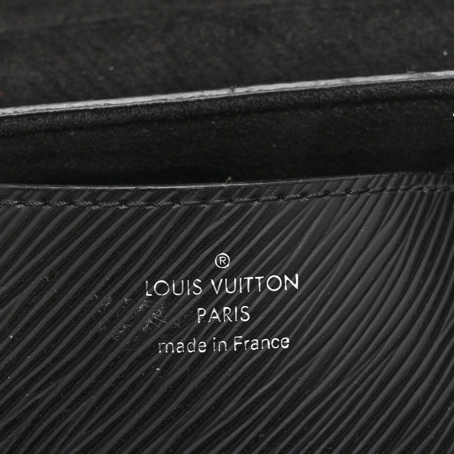 Louis Vuitton Epi Monogram Twist Shoulder Bag MM Black