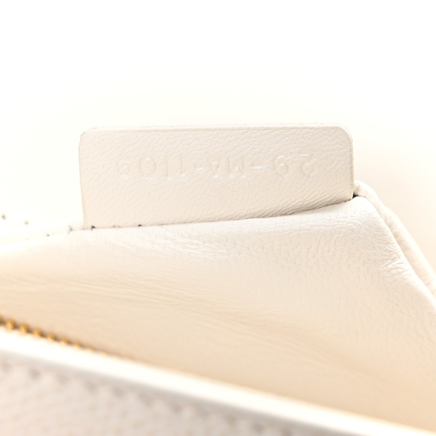 Christian Dior Ultra Matte Grained Calfskin 30 Montaigne Flap Bag White