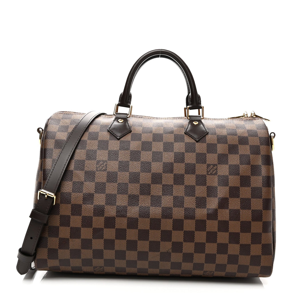 Louis Vuitton Damier Ebene Speedy Bandouliere 35