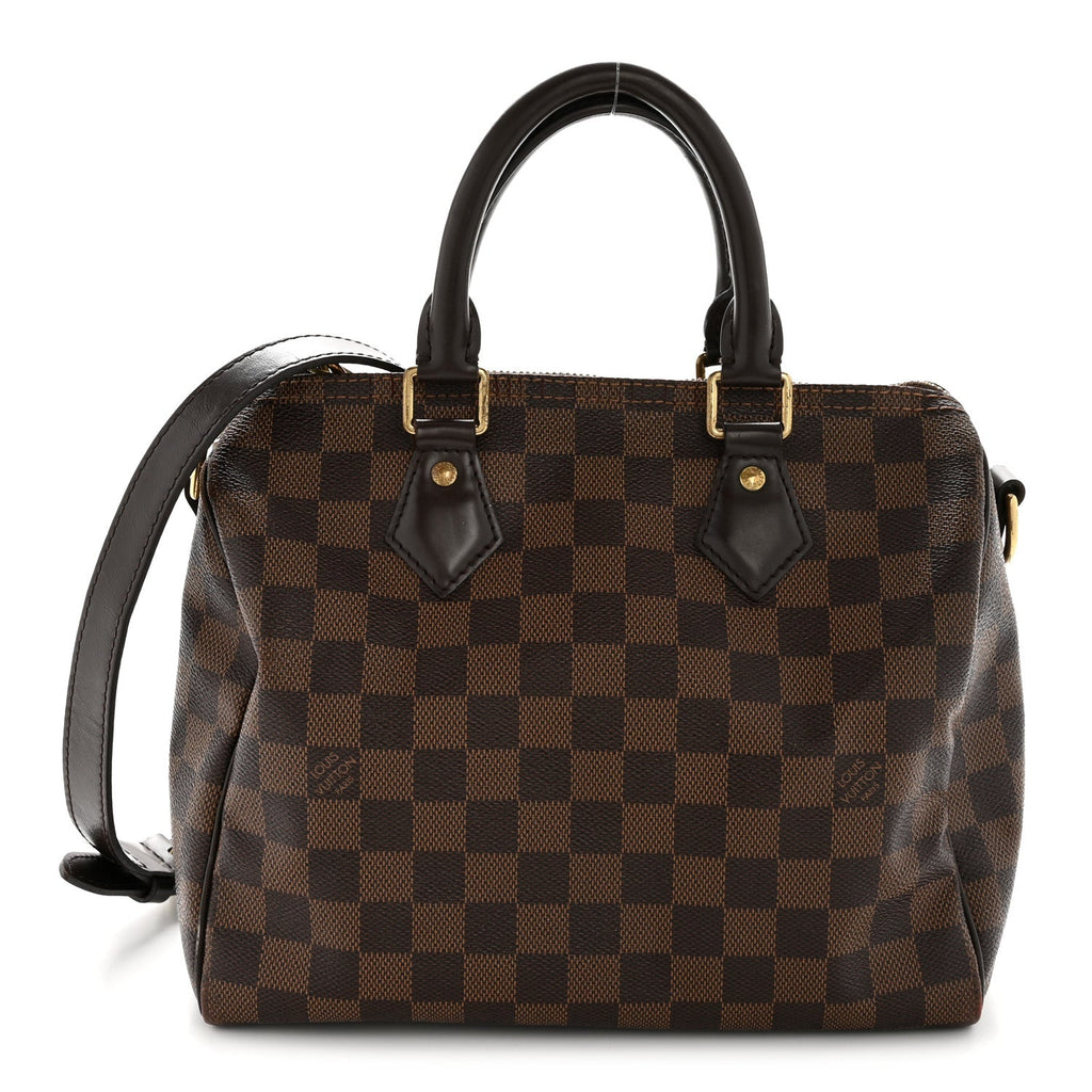 Louis Vuitton Damier Ebene Speedy Bandouliere 25