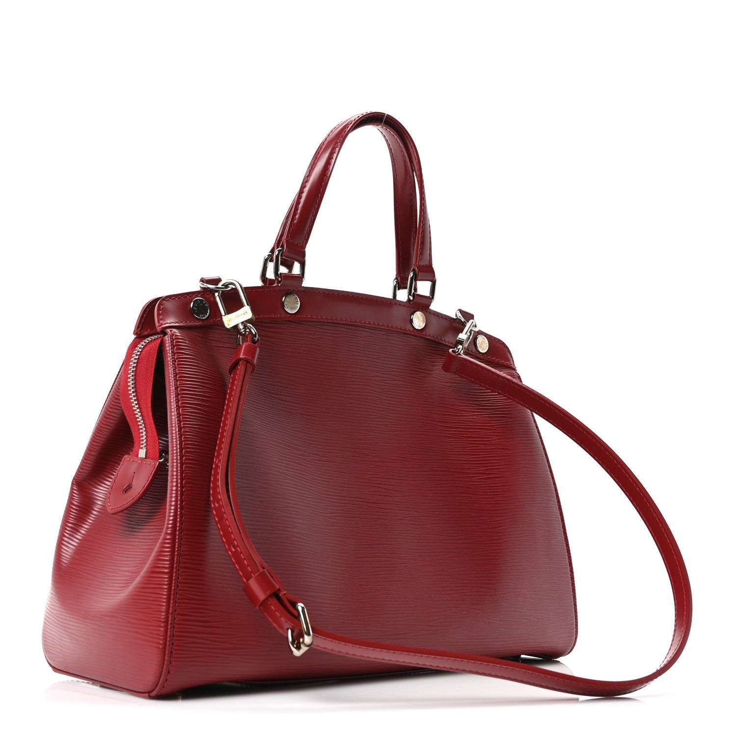 Louis Vuitton Epi Brea MM Rubis