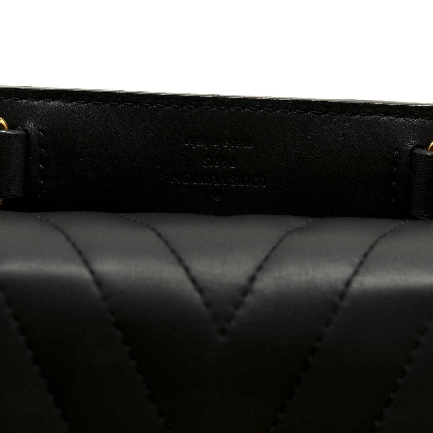 Louis Vuitton Calfskin New Wave Chain PM Black