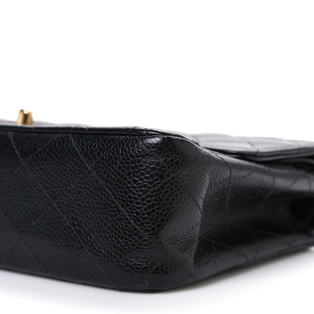 Chanel Caviar Quilted Medium Double Flap Black