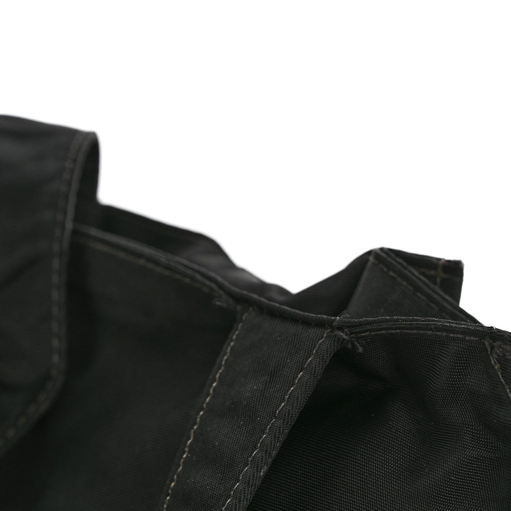 Chanel Nylon Button CC Tote Black