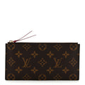 Louis Vuitton Monogram Felicie Chain Wallet Zippered Insert Fuchsia