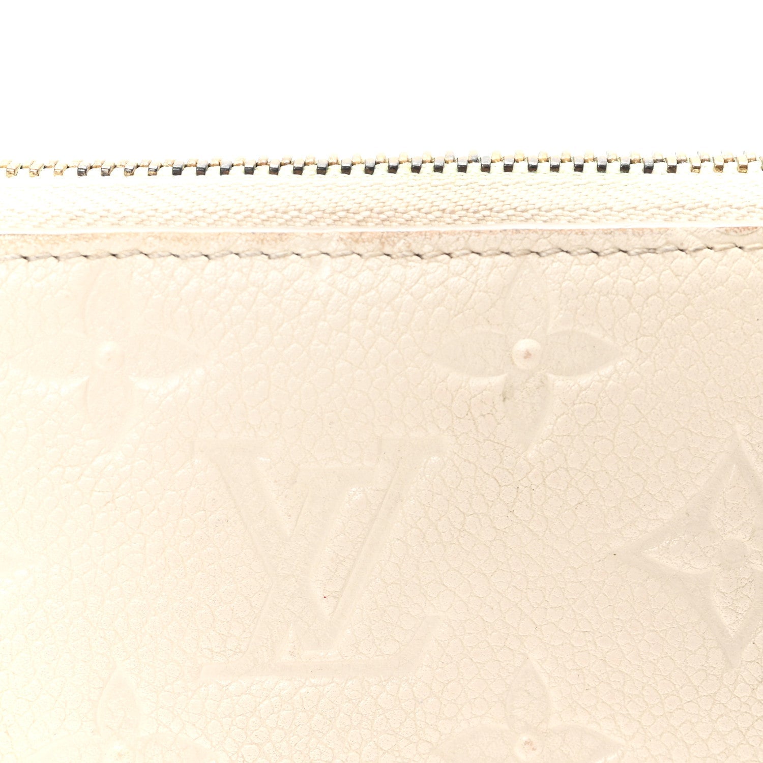 Louis Vuitton Empreinte Zippy Organizer Wallet White