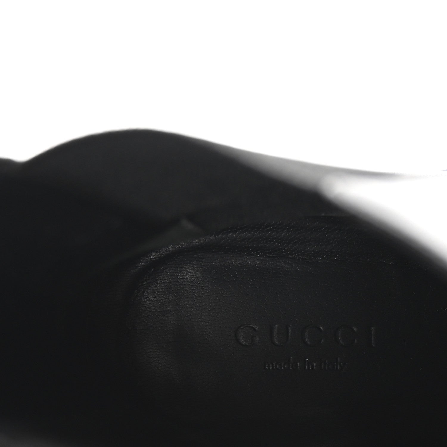 Gucci Nappa Charlotte Ankle Boots 37 Black